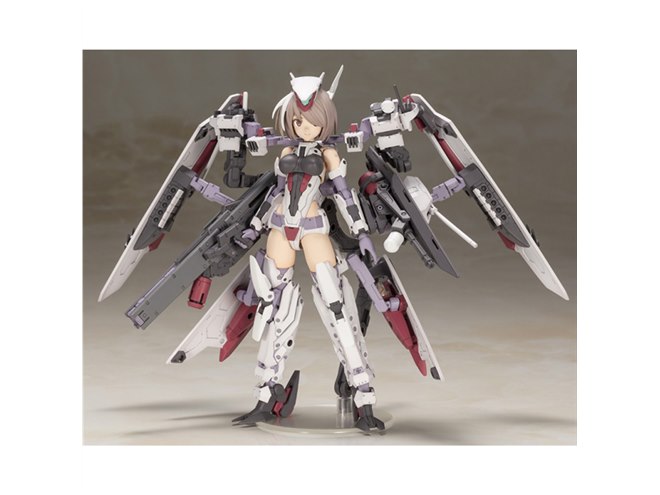 巡航形態に変形可能、コトブキヤ「フレームアームズ・ガール 金剛