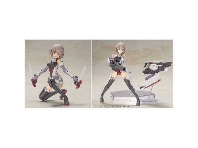 巡航形態に変形可能、コトブキヤ「フレームアームズ・ガール 金剛