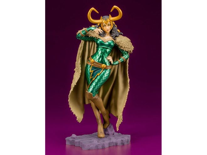 コトブキヤ、雷神ソーの弟を女性化した「MARVEL美少女 ロキ」を