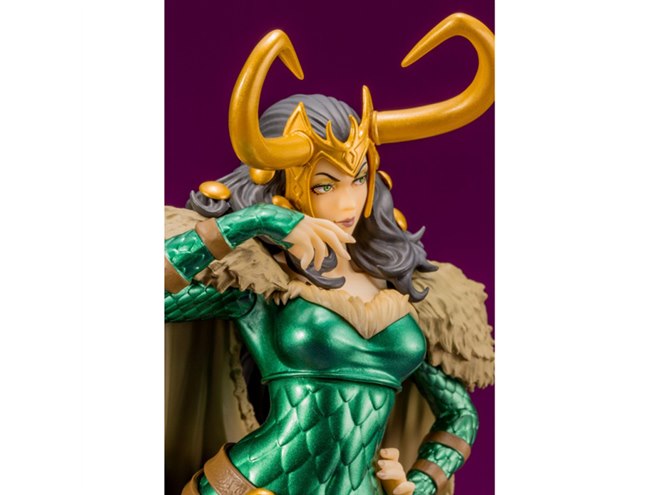 コトブキヤ、雷神ソーの弟を女性化した「MARVEL美少女 ロキ」を