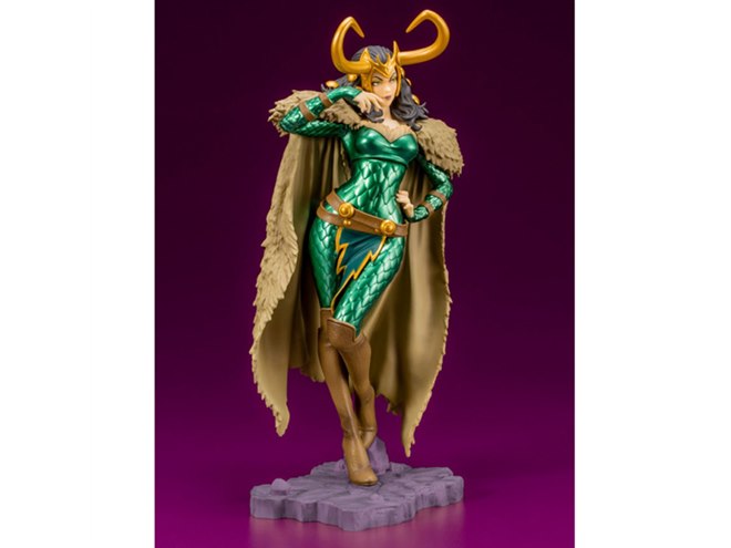 コトブキヤ Marvel Bishoujo Statue ロキ コトブキヤ、雷神ソーの弟を女性化した「MARVEL美少女 ロキ」を