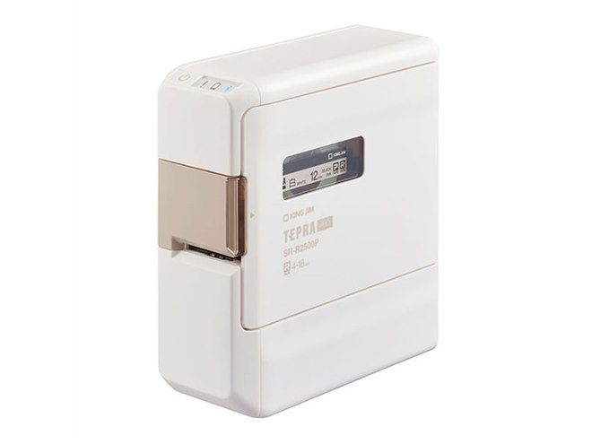 キングジム、8,800円のスマホ専用ラベルプリンター「テプラ」PRO SR