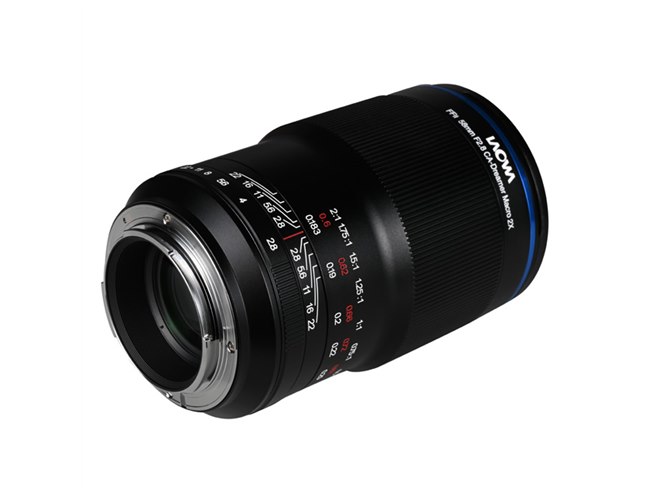 無料クーポン配布 アプリ LAOWA、40.9度の画角を実現したマクロレンズ「58mm F2.8 2x レンズ(単焦点)