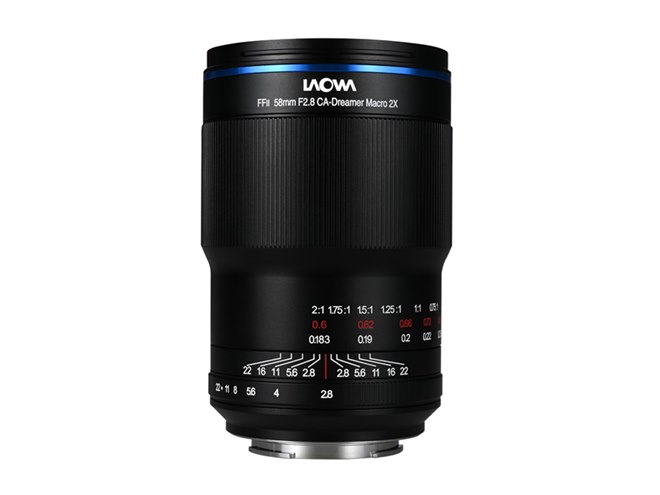 LAOWA、40.9度の画角を実現したマクロレンズ「58mm F2.8 2x Ultra