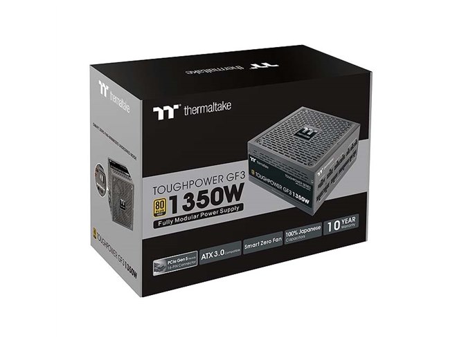 Thermaltake、PCIe 5.0対応ATX電源ユニットの1350Wモデル - 価格.com