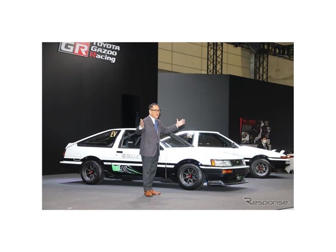 電気レビン」に「水素トレノ」ハチロク改、楽しいのはどっち？…東京