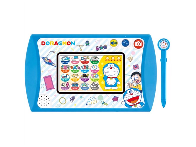 プログラミング学習など搭載の「ドラえもん」学習パッド、本日3/4から