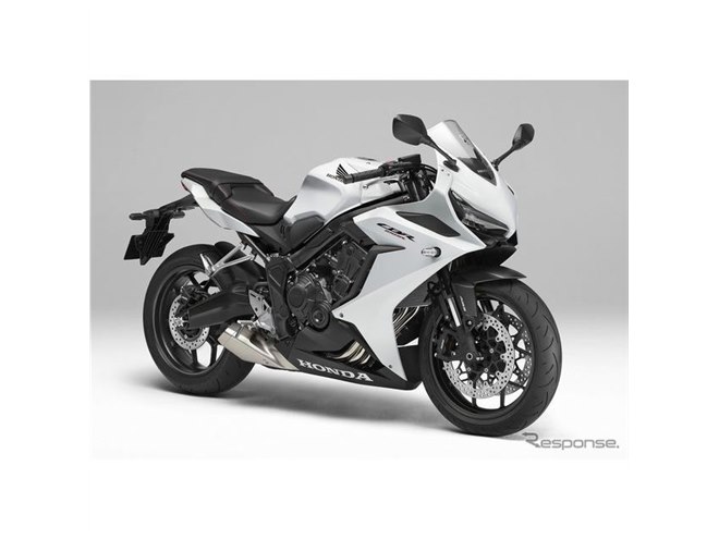 ホンダ CBR650R、新色「パールグレアホワイト」採用…CB650Rは一部配色