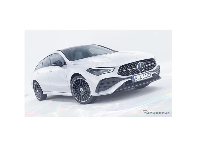 メルセデスベンツ『CLA』、「シューティングブレーク」にも改良新型
