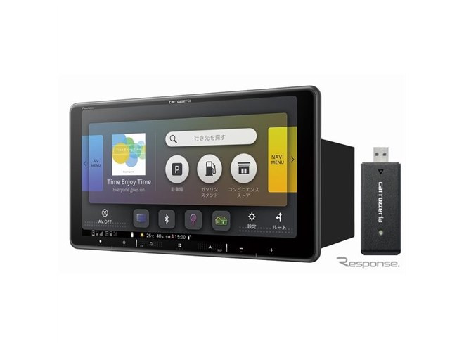 楽ナビがオンラインに対応、2023年モデル15機種発売へ…車内をWi-Fi