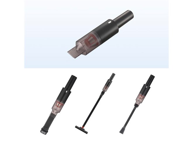 オーム電機、最大25分使用できるUSB充電式コードレススティック