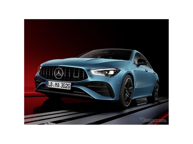 メルセデスAMG『CLA 35』 が表情一新、「45」と同じ顔に…改良新型を