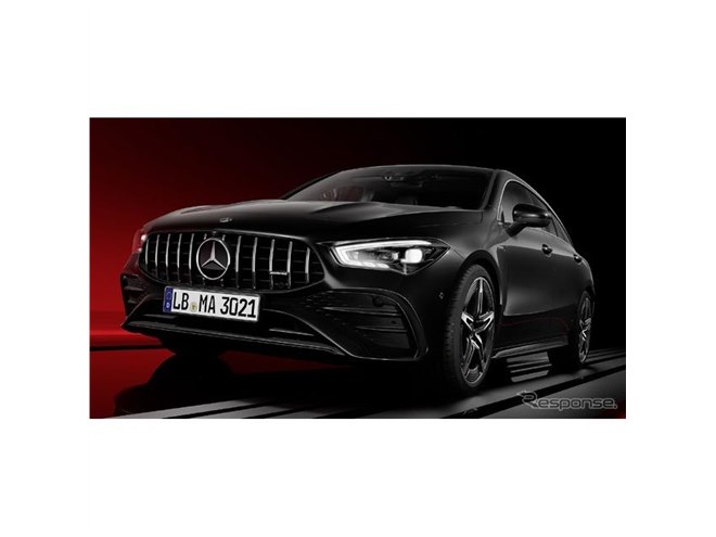 メルセデスAMG『CLA 35』 が表情一新、「45」と同じ顔に…改良新型を