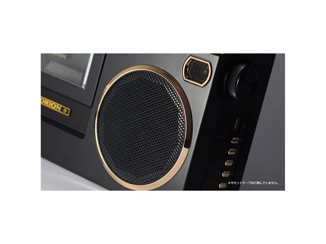ORION、Bluetooth搭載の80年代デザインラジカセ「SCR-B7」を本日
