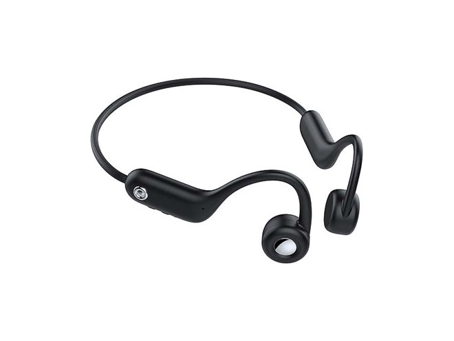 グリーンハウス、耳掛け式の骨伝導ワイヤレスイヤホン「GH-BCANC-BK