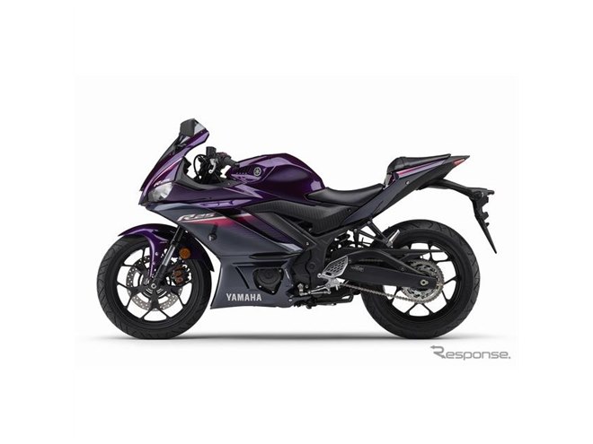 ヤマハ YZF-R25、新色「パープル」登場…2023年モデル発売へ - 価格.com