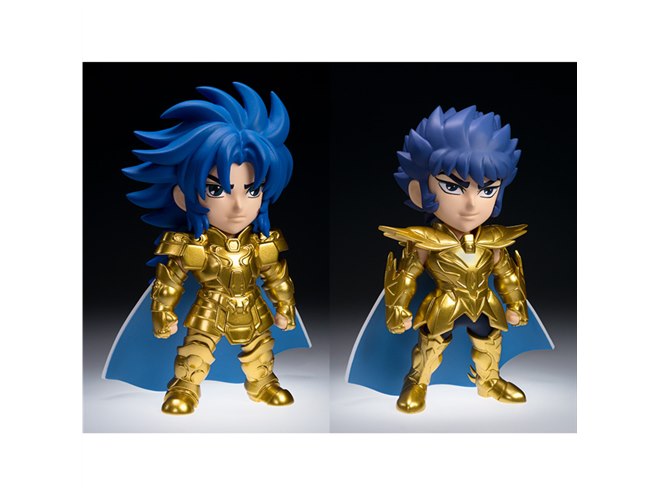 バンダイ、黄金聖衣をまとう全高80mmの「黄金聖闘士」サプライズトイ