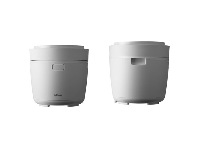 A-Stage、3合炊き炊飯器「ヘルシーマルチライスポット LRC-A30WT A-Stage、3合炊き炊飯器「ヘルシーマルチライスポット LRC-A30WT