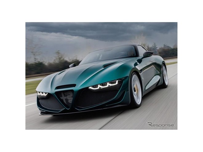 1台限りのアルファロメオ、『ジュリアクーペ』は540馬力…ザガートの