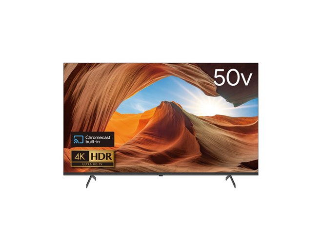 4/12まで限定43,780円、ゲオ限定の「Google TV搭載50V型4K液晶
