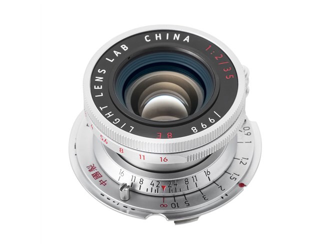 ライカL39/M対応の沈胴式レンズ「LTM 35mm f/2 Collapsible