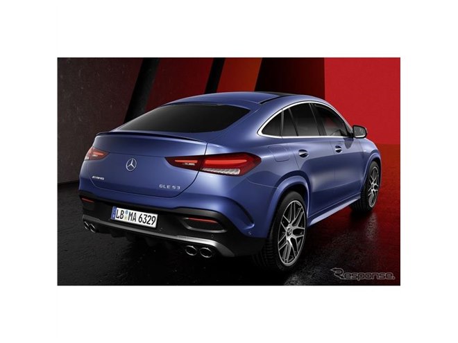 メルセデスベンツ『GLE クーペ』、435馬力の「AMG 53」に改良新型…加速