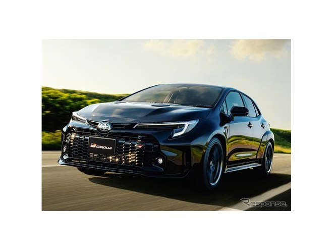 トヨタ GRカローラ、高性能スポーツタイヤ「ADVAN APEX V601」を