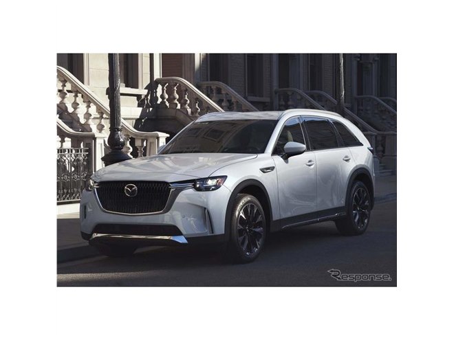 マツダ『CX-90』にPHEV、2.5リットル直4エンジン＋モーターで323馬力