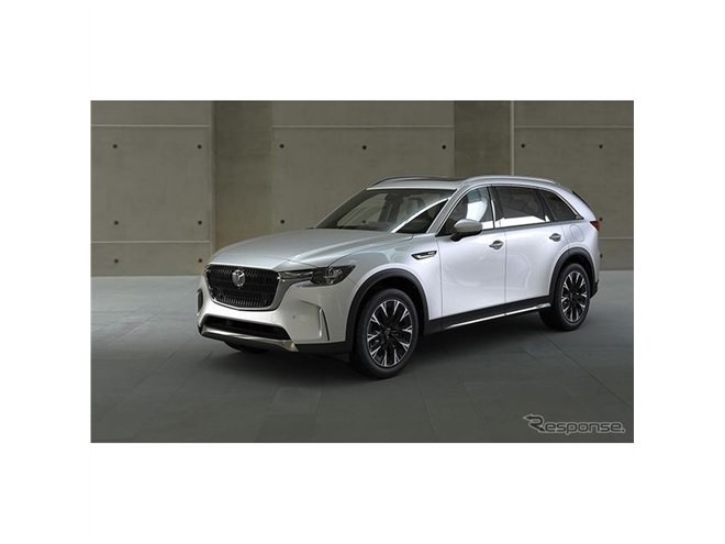 マツダ『CX-90』にPHEV、2.5リットル直4エンジン＋モーターで323馬力