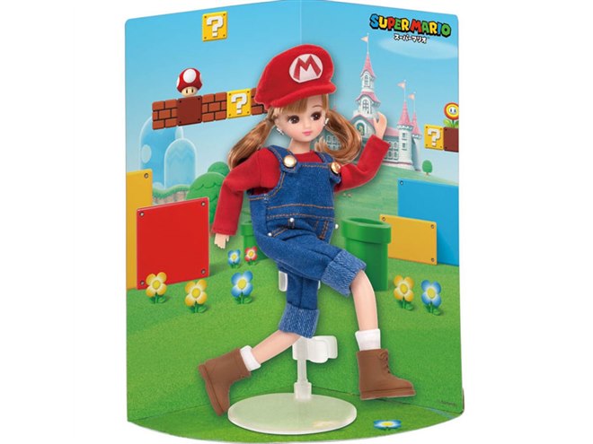 スーパーマリオだいすきリカちゃん」が3月発売、赤い帽子や