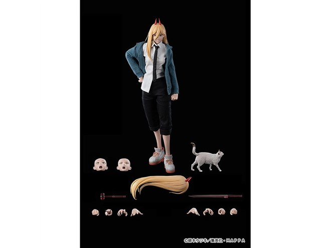 チェンソーマン」デンジ＆パワーが1/6フル可動フィギュアに、各23,100