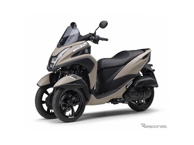 ヤマハ トリシティ125/155、足回り変更で乗り心地アップ…専用アプリに