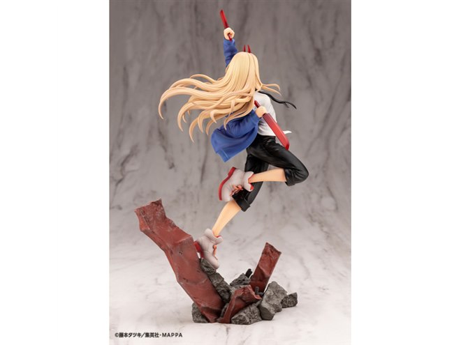 チェンソーマン」パワーを躍動感のあるポージングで1/8フィギュア化