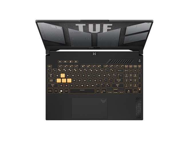 ASUS、「GeForce RTX 4060」搭載の15.6型「TUF Gaming F15 FX507ZV4