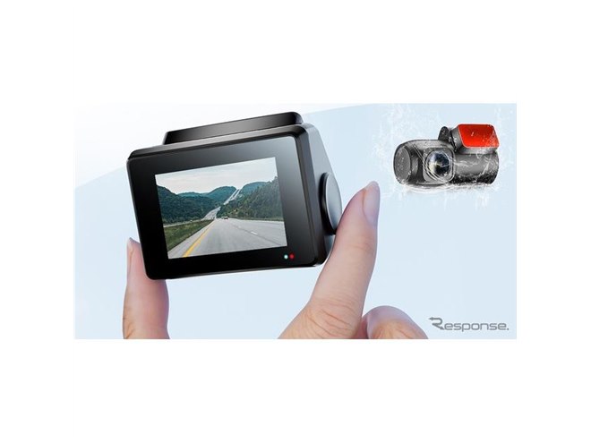 ♡ AKY-D7 前後2カメラ ドライブレコーダー GPS WiFi 32GB付 4K対応前後2カメラドラレコ販売開始、コンパクトボディにソニー