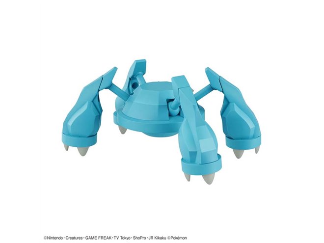 【完成品】ポケプラ　メタグロス バンダイ、飛行ポーズも再現できる“ポケプラ”「メタグロス」を本日2/18