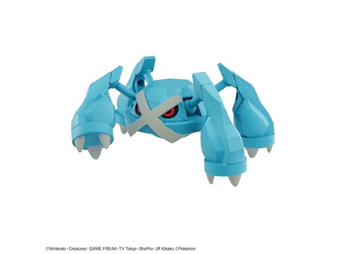 バンダイ、飛行ポーズも再現できる“ポケプラ”「メタグロス」を本日2/18