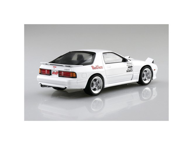 頭文字D」高橋涼介のFC3S RX-7をプラモ化、秋名山でのバトル仕様で再現