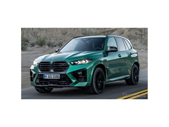 BMW『X5 M』改良新型、625馬力ツインターボに電動化技術…欧州発表 