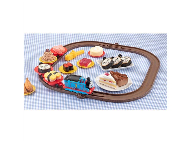 タカラトミー、「超ニギニギおうちで回転寿し きかんしゃトーマス