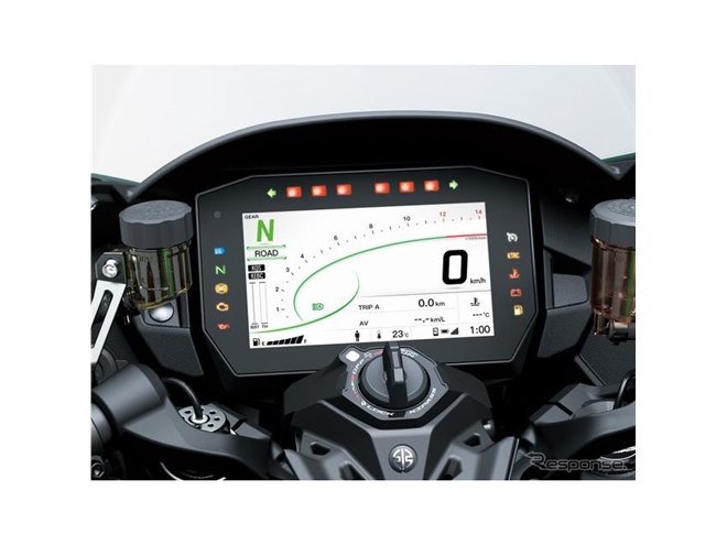 高性能ツアラー、カワサキ『Ninja H2 SX』シリーズ、オートハイビーム