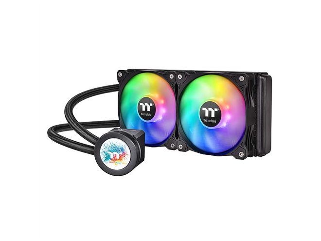 Thermaltake、ポンプヘッドに2.1型液晶を搭載した水冷CPU