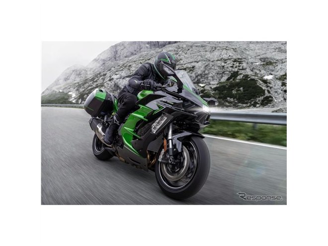 カワサキのスポーツツアラー、Ninja H2 SX がNEWカラー＆グラフィック