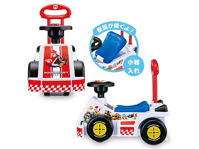 ジョイパレット、「マリオカート8 デラックス 」デザインの乗用玩具