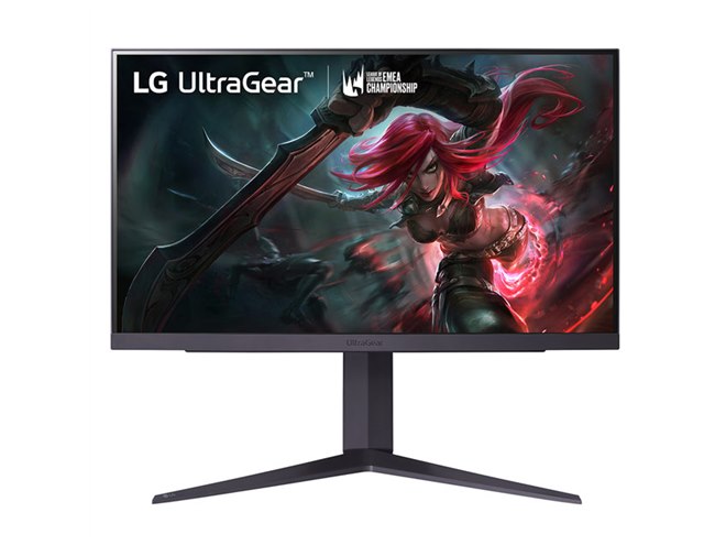 LG、360Hz駆動/応答速度1msの24.5型ゲーミングモニター「25GR75FG-B