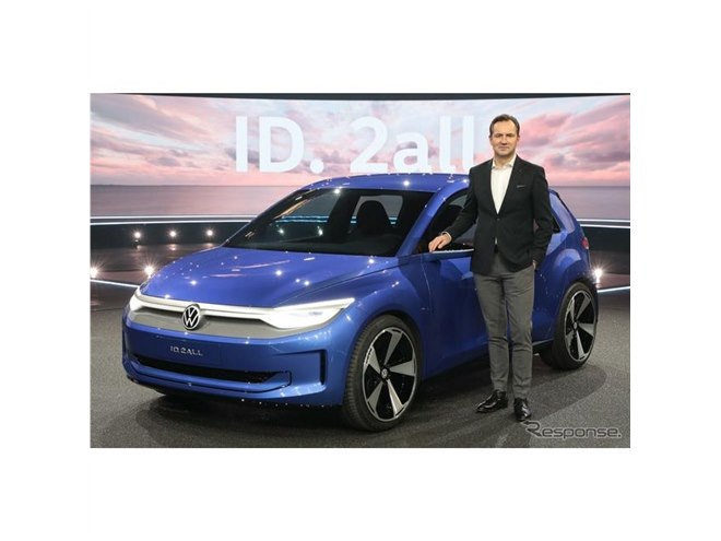 VWが入門EV『ID.2』提案、「ポロ」並みの価格で2025年市販へ - 価格.com