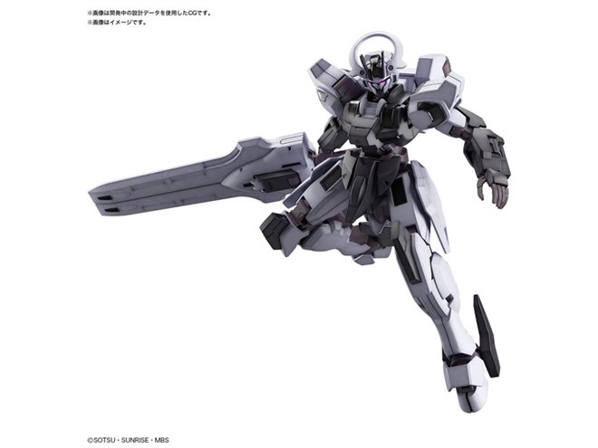 ガンダム・シュバルゼッテ」がHGで立体化、前後傾の姿勢にも対応