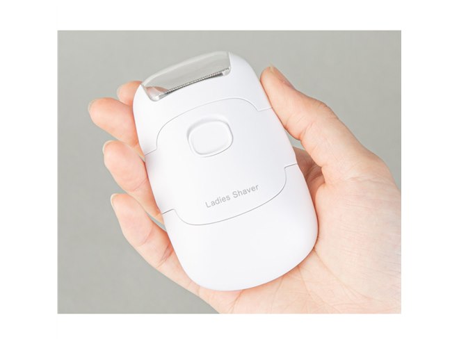 ニトリ、長い毛＆短い毛に対応できるコンパクトな「レディシェーバー