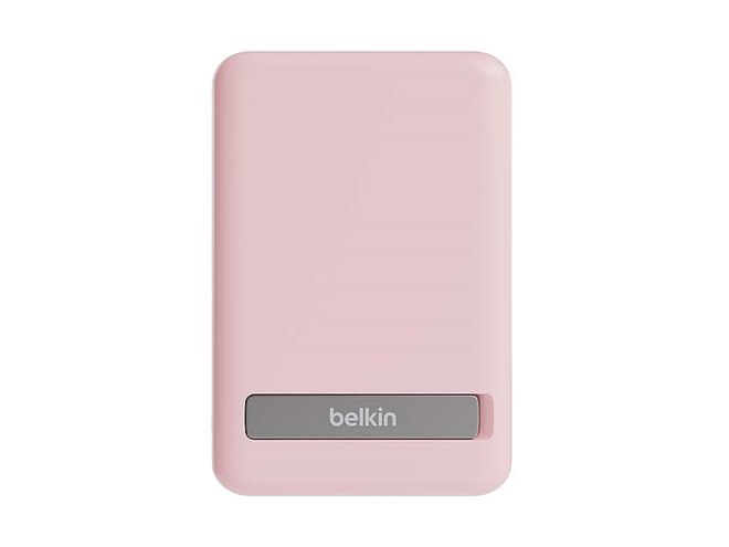 ベルキン、MagSafe対応モバイルバッテリーにピンクとパープルを ベルキン、MagSafe対応モバイルバッテリーにピンクとパープルを