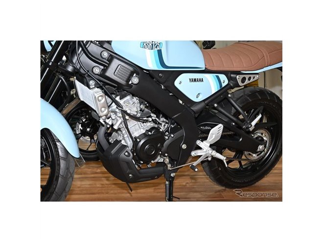 ネオレトロな「XSR」に末っ子登場！125ccで攻めるヤマハの『XSR125